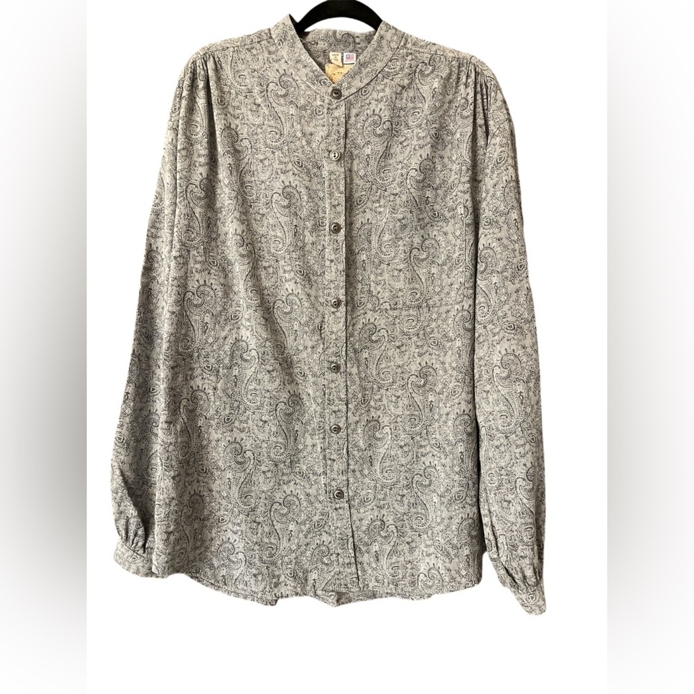 Vintage WAH clothing paisley shirt